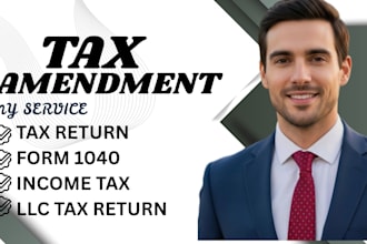 do tax amendment, back file late tax, do form 1040,1065,1120