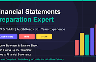 prepare financial statements under ifrs and gaap for your business
