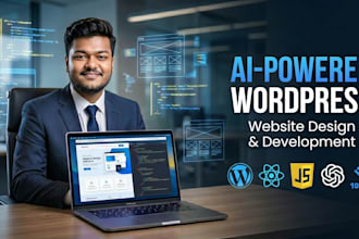 build a custom ai website using 10web or elementor with ai chatbot features