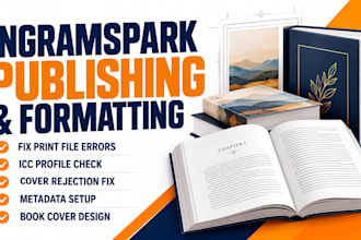 format ingramspark hardcover, paperback formatting and publishing on ingramspark