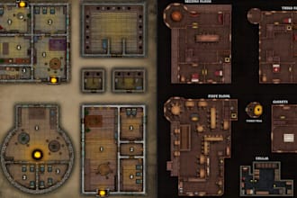 do dnd map battle map ttrpg map world map illustration game map custom map maker