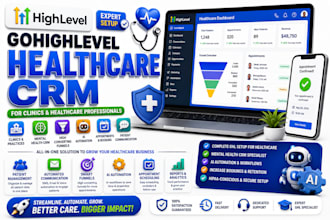 gohighlevel healthcare crm ghl clinics funnel mental health crm ai automation