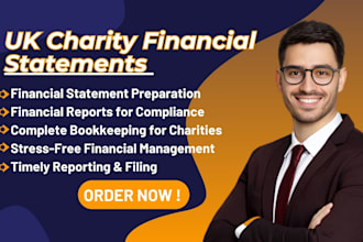 prepare your UK charity financial statements and ensure commission compliance