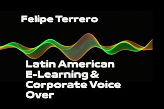 record a spanish e learning and corporate voice over