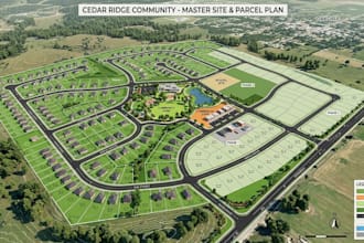 estate maps, plat maps, lot subdivisions, 2d and 3d site plans and parcel plans