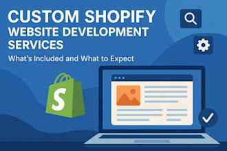 help revamp, design, redesign shopify store or build ecommerce shopify website