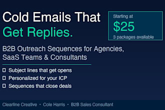 write cold emails that get replies