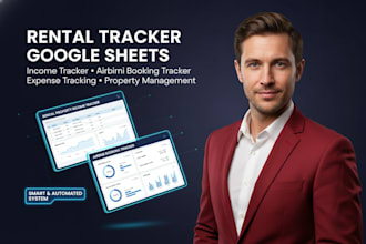 create rental property spreadsheet income tracker airbnb host booking tracker
