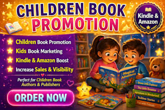 do children book promotion, ebook marketing, kindle promotion, kid book