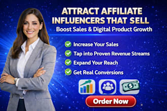 recruit affiliate influencers for your saas or digital product