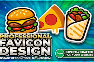 design a custom favicon within 24 hours