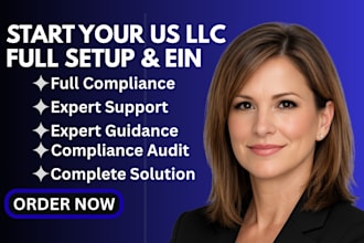 form US llc, get ein and provide full tax and compliance support