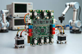develop embedded systems firmware, cm4 cm5, mcu programming and robotics control