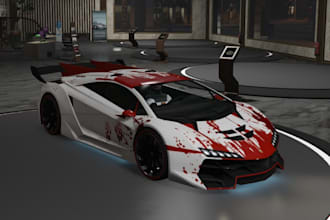 design custom livery for fivem ems police sport vehicle for fivem server