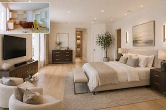 do virtual renovation, virtual staging, and furniture removal in 24h