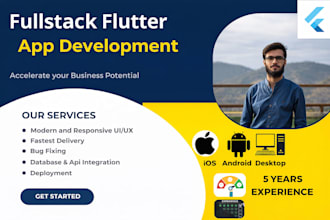 be flutter developer for flutter app development