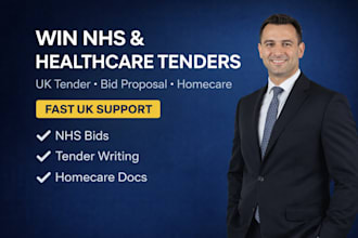 write UK healthcare tender, nhs bid proposal, homecare tender