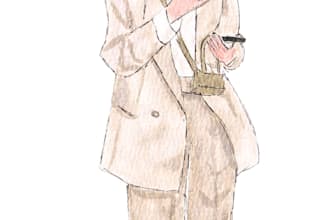 draw a custom fashion outfit illustration from your photo