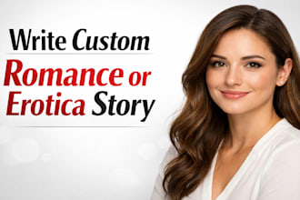 write custom romance or erotica story