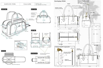 design bag tech pack purse luggage hand bag vest bag tech pack for manufacturer