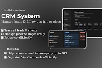 notion CRM for small businesses to manage clients and leads