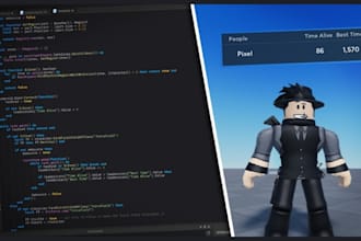 write lua scripts, fix bugs and develop custom lua systems for games, roblox lua