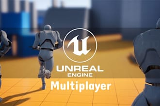develop an unreal engine multiplayer game with AWS backend