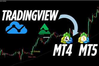 convert tradingview pine script to mt4 mt5 indicator or trading bot