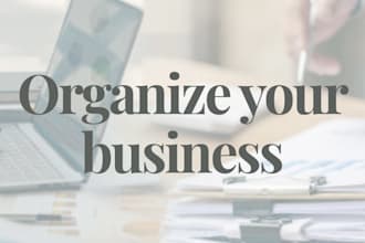 organize your business operations for better clarity