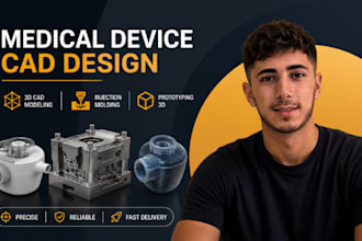 medical device cad, 3d cad modeling, injection molding, prototyping services 3d