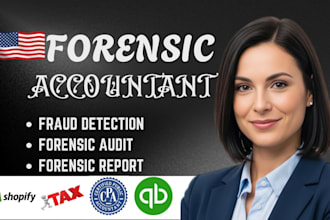 perform forensic accounting for divorce, legal dispute, court case, fraud audit