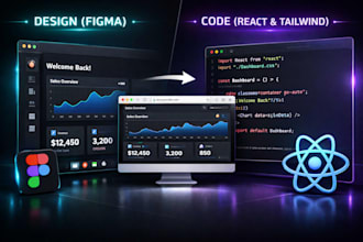 convert your figma design to responsive web app