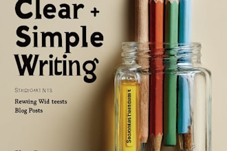 write or rewrite clear,simple and well structured texts