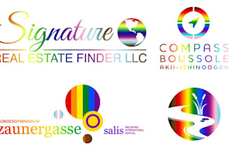 redesign your logo and make it lgbt pride