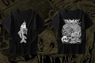 do  illustration for your merch