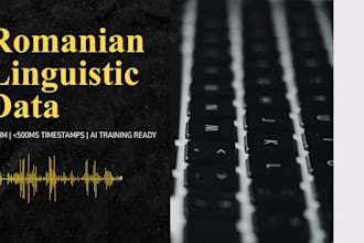 provide expert romanian language, data annotation and ai training