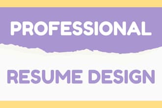 create a polished and professional resume