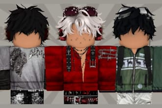 design roblox clothing, shorts, pants, outfits, and custom avatar styles ugc gfx