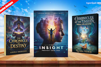 design book cover, ebook cover, and KDP book cover