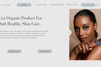 design beauty app interface