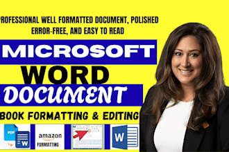 do ms word doc formatting, editing, for christian book or devotional book