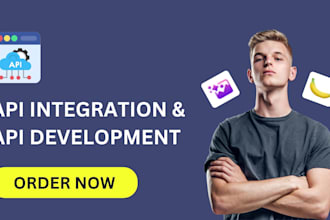 do API integration and API development for web and mobile apps
