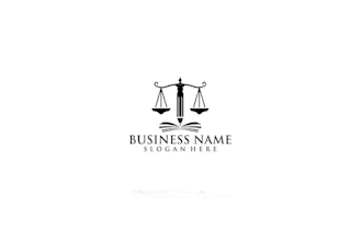 do law, lawyer, legal, attorney and law firm logo design