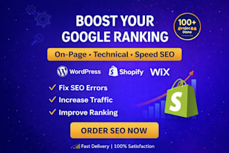 optimize shopify store for google ranking and sales growth