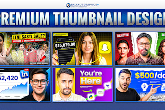 design eye catching youtube thumbnails that boost CTR