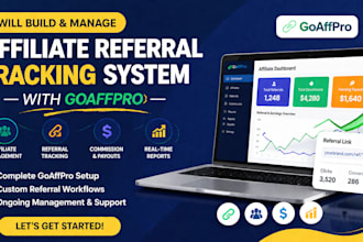 setup and manage goaffpro affiliate referral program for your store