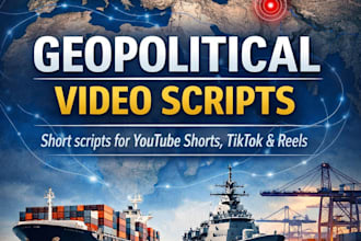 your engaging geopolitical script for short videos