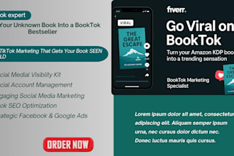 promote books on booktok  amazon through SEO marketing