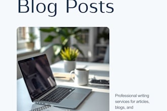 write engaging articles, blog posts, and web content