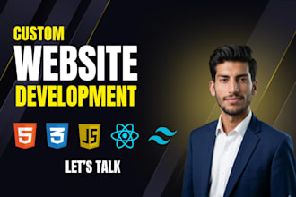 build responsive react js landing page, front end developer